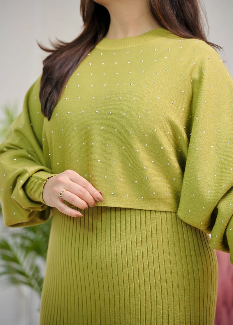 Limerick Muse Winter Woollen Midi Dress