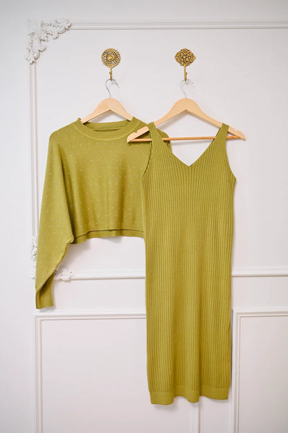 Limerick Muse Winter Woollen Midi Dress